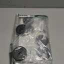 Peasur Solar Ground Lights Outdoor, 6 Pack Flat Solar Powered Disc Lights, IP68 Waterproof, Anti-Rust, Landscape Lighting for Pathway Garden Yard Lawn Walkway Landscape Driveway, Mini, Cool White