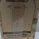 Elite Gourmet CCM040X 40 Cup Electric Hot Water Coffee Brewer Urn, Removable Filter For Easy Cleanup, Two Way Dispenser with Cool-Touch Handles, Stainless Steel