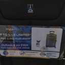 Travelpro Maxlite 5 Softside Expandable Luggage with 4 Spinner Wheels, Lightweight Suitcase, Men and Women, Black, Checked-Medium 25-Inch