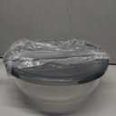 6.2QT Large Glass Mixing Bowl with Lid, Clear Glass Salad Cooking Bowls for Sourdough, Salad and Storage Prepping and Baking Food Storage Set