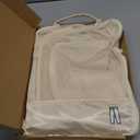 Samfolk Compression Packing Cubes for Travel, Lightweight Bags Cruise Must Haves for Luggage Carry On Suitcase and Clothes Organizer, Durable Vacation Essentials and Accessories Gifts (Beige-6set)