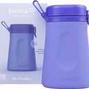 LoonaGo Female Urinal  Portable, Odor-Blocking, Leakproof Pee Bottle  Discreet Bedside & Travel Toilet for Women - Road Trips, Camping and Post Surgery  FSA/HSA Eligible (Blue)