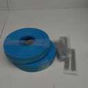 Sprinkler Hose 100FT, Heavy Duty Watering Hoses, Efficient Irrigation Tubing for Garden Lawn Sprinklers System with 40 Pack Staples