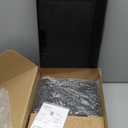 Klearlook Upgraded Adjustable Keyboard Tray for Above Desk & Under Desk Use - Ergonomic Sit-Stand Keyboard Riser with 360 Rotation, 24.4"10" Keyboard Stand with Wrist Rest & Storage Drawer - Black