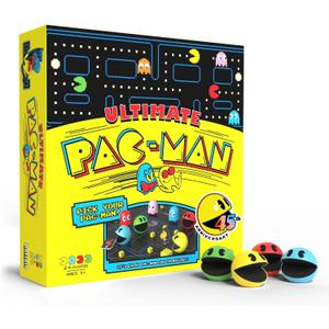 Ultimate PAC-MAN Board Game - Retro Arcade Classic! - Official Licensed - 2-4 Players, Ages 8+