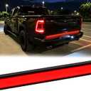 25" LED Trailer Tail Light Bar, Truck Tailgate Lights, Red Uniform