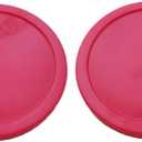 3.25-Inch (82mm) Heavy-Duty Air Hockey Pucks - Set of 2/5 - Durable 7mm Thick Pucks for Standard & Commercial Air Hockey Tables - Smooth & Fast Gameplay