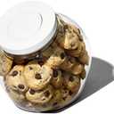 OXO Good Grips 3.0 Qt POP Medium Cookie Jar - Airtight Food Storage - for Snacks and More, White and Clear Without Lid