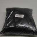 Ice Fabrics Faux Fur Fabric by The Yard - 60 Inches Wide Super Soft and Fluffy Shaggy Mohair Fur Fabric for Costumes, Apparel, Rugs, Pillows, Decorations and More - Black - Half Yard