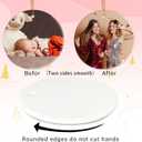 Sublimation Blanks Easter Ornaments Double Sided, 12pcs Sublimation Ornament Blanks Bulk, Sublimation Blanks Products for Birthday, Ceramic Ornaments for Crafts