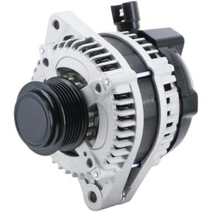 11573N New Alternator Compatible with Honda Odyssey 2011 2012 2013, Pilot 2012 2013 2014 2015, Ridgeline 2012 2013 2014 V6 3.5L Replace CSJ24 9764219-124 104210-1240 31100-RV0-A01
