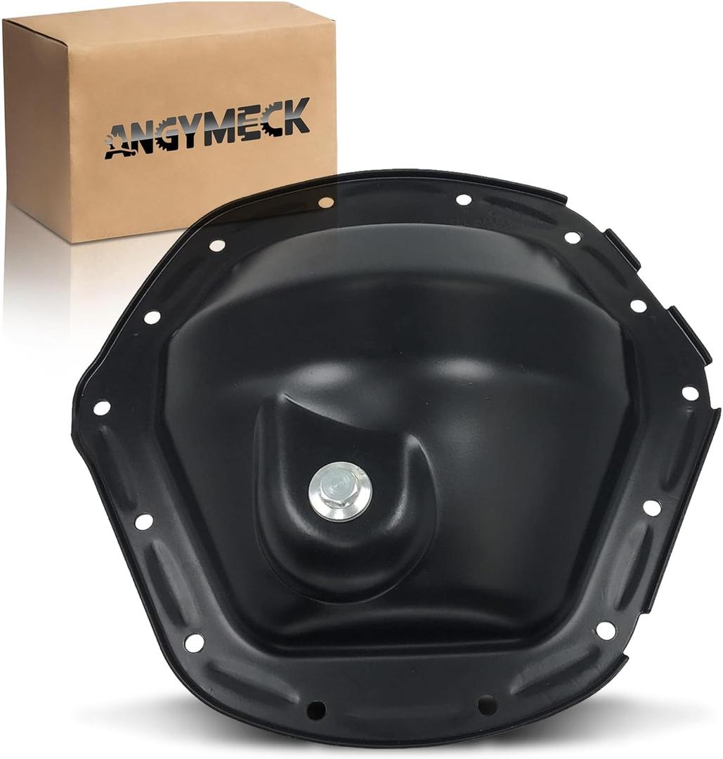 Rear Differential Cover with 11.5" Ring Gear (14 Bolt Holes), Compatible with Chevrolet Silverado GMC Sierra 2500 3500 HD, Dodge Ram 2500 3500 (2001-2018), Replaces 697-712, 12471446