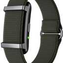 Smart Bracelet,Activity Trackers for Man&Women,Fitness Tracker Band, 24H Sleep Tracker,All-Day Continuous Heart Rate Blood Oxygen Stress HRV Monitor,170+ Sport Mode with Free APP (Green)