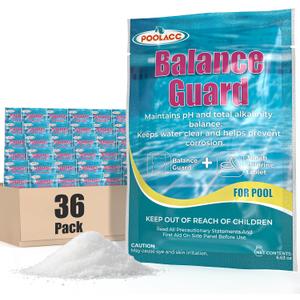15lbs Balance Guard & Alkalinity & pH Maintenance for Swimming Pool, 6.63oz * 36