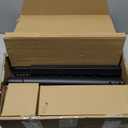 TVON Rolling TV Stand with Power Outlet for 32-75 Inch LCD LED OLED Flat Curved Screen TVs up to 88 lbs, Portable TV Stand on Wheels and Height Adjustment Max VESA 400x400mm