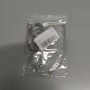 BiyrlyStainless Steel Keyrings,Round Key Rings for Flat Keychains For Home Car Office Keys Attachment (20pack Silver1.5-25mm)