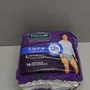 Depend Night Defense Adult Diapers, Incontinence Underwear for Men, Disposable, Overnight, Small/Medium, Grey, 16 Count