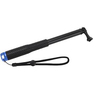 Extendable Selfie Stick, Silicone Handle Portable Selfie Stick 3 Gear Extendable 36inch Comfortable Grip for Mobilephone (Blue)