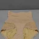 Tummy Control Shapewear Panties for Women High Waisted Shaping Underwear Lace Body Shaper Girdle, XL