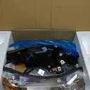 Headlights Assembly for 2006-2011 Honda Civic 4-Door Headlamp Replacement Chrome Housing Driver & Passenger Side (NOT fit 2-Door)