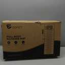 Massage Mat, Detachable Neck Massager, Full Body Vibration Heating, Massage Pad with 10 Vibrating Motors and 9 Speed Settings for Home Office Use, Gift for Men Women Parents Christmas, Black