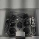 UFFAE 6 Head Massage Gun Back Massager Pain Relief, Deep Tissue Percussion Massager with 9 Levels & 9 Modes, Electric Massager Tool for Legs, Arms, Waist, Back, Buttocks - Full Body Muscle Pain Relief