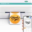 Rongta Thermal Shipping Label Printer, Bluetooth 4x6 Sticker Printer
