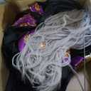 Halloween Witch Animatronic with Candy Bowl, Moving Head & Mouth, Sound