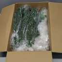 Daifunli 24 Pcs Artificial Hanging Plants Fake Hanging Ferns Plastic Faux Plants for Wall Room Garden Garland Indoor Outdoor Decor No Basket (Boston,Eucalyptus,Ivy Vine,String of Pearls)