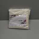 10x10ft Wrinkle Free Ivory Backdrop Curtain for Parties Soft Fabric Drapes Wedding Ivory Curtain Backdrop for Birthday Party Decorations Background for Photography 5x10ft,2 Panels