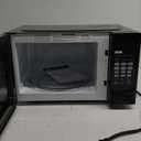 Emerson MW9255B Countertop Microwave Oven, 6 Pre-Programmed Settings, Removable Glass Turntable and Child Safety Lock, 0.9 Cu ft, 900W, Black