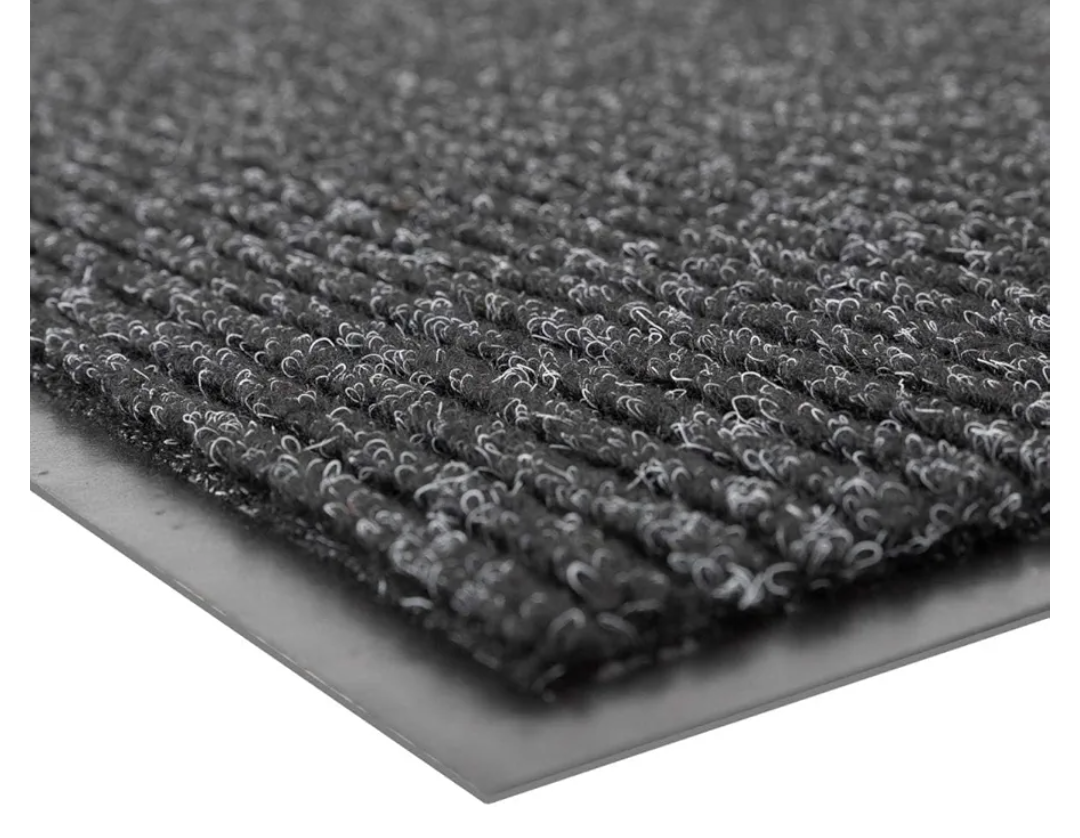 Notrax 109 Brush Step Carpeted Indoor/Outdoor Entrance Mat for Home or Office, 3' X 5', Absorbent Slip Resistant Heavy Duty Entry Mat 109S0035CH, Charcoal 