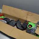 ALSO GO 24V Electric Weed Wacker, Cordless Weed Trimmer, Battery Powered Grass Trimmer with 2pcs Batteries, 3 in 1 Weed Eater with Wheels, Stringless Lightweight Grass Cutter for Lawn Garden Yard