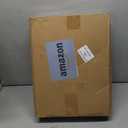 Amazon Basics Fluffy Washable Area Rug, Shaggy Carpet for Living Room, Bedroom, 6' W  9' L, Cream