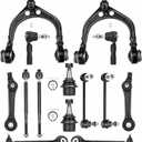 RWD Front Suspension Kit Upper Lower Control Arms Fit for Dodge Challenger Charger, Fit for Chrysler 300 2011-2017, 14 pcs with Ball Joints Sway Bars Tie Rods