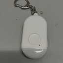 Waterproof Self Defense Key Chain Siren Personal Safety Alarm with Rechargeable 120dB SOS LED Light,BVAZTVP Helps Elders & Kids EmergencyElderly Seniors Patient Disabled Handicapped White 1 Pack