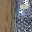 VNN Aluminum Shed Ramp 2PC, 4' Long Loading Ramp for Riding Mower, Lightweight Sturdy Anti-Slip Ramps with Punch Plate Surface, 880 lbs Capacity for Lawn Mower, ATV,Motorcycle- 8" Wide, 4' Long (4FT (Usable Height11.8"-13.5"))