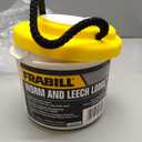 Frabill 4744 Compact Live Bait Container, Yellow/White
