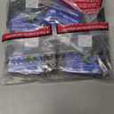 Label KINGDOM TZe-345 18mm White on Black Replacement for Brother TZe345 TZe Tz Tape 18mm 0.7 Laminated Black Label Tape 3/4" Compatible with Brother P Touch PT-D400 PT-D410 PT-D600, 4-Pack