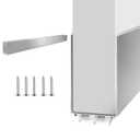 Aluminum Door Draft Stoppers - 39' Weather Stripping Seal for Exterior & Interior Doors