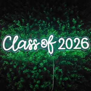 Large Congrats Grad Neon Sign Class of 2026 Led Sign Dimmable 2026 Graduation Decorations Grad Party Light Up Sign Senior College Graduation Gift 21 * 5.3 Inch