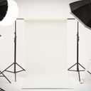 Kate Seamless Paper Backdrop for Photography Snow White Photo Backdrop Paper Roll(53''x32.8' Snow White)