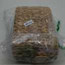 efluky Toilet Paper Storage Basket, Water Hyacinth Slim Toilet Paper Holder with Lid- Holds Up to 9 Mega Rolls, Home Bathroom Decor Organizer