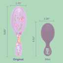 Wet Brush Disney Princess Rapunzel Original Detangler Hair Brush, Pain-Free Knot Removal, Flexible Bristles Detangle Wet or Dry Strands, Works on All Hair Types, Ergonomic Handle, Reduces Breakage (Repunzel)