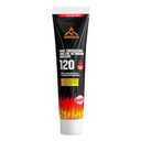 Wood Stove Door Gasket Cement, 850°F RTV High Heat Silicone Sealant, High Temperature Resistance Silicone Material Adhesive, Black, 100ml