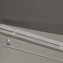 Cordless Light Filtering Mini Blind, 28 x 48 in, Pearl White
