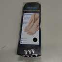 Codream Large Men's Moisturizing Gel Socks Men's Feet Care Ultimate Treatment for Dry Cracked Rough Skin on Feet Pack of 2 Pairs Black US Men 10-15