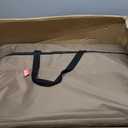 VEVOR Camping Kitchen Table, Folding Outdoor Cooking Table with Storage Carrying Bag, Aluminum Cook Station 3 Cupboard & Detachable Windscreen, Quick Set-up for Picnics, BBQ, RV Traveling, Brown