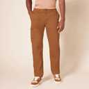 Amazon Essentials Mens Straight-Fit Stretch Cargo Pant (Available in Big & Tall) (Brown)