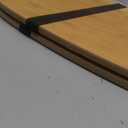 Thyle 2 Pcs Wood Curved Lap Desk - 30.5'' x 12.5'' Lap Table with Handles,Wooden Board Curved Keyboard Tray for Laptop Computer & Mouse